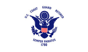 Armed Forces Retirement Flag - Cost Guard