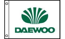 Daewoo Auto Dealer Flag