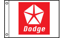 Dodge Auto Dealer Flag