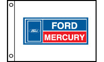 Ford Mercury Auto Dealer Flag