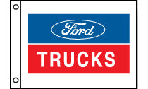 Ford Trucks Auto Dealer Flag