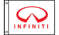 Infiniti Auto Dealer Flag